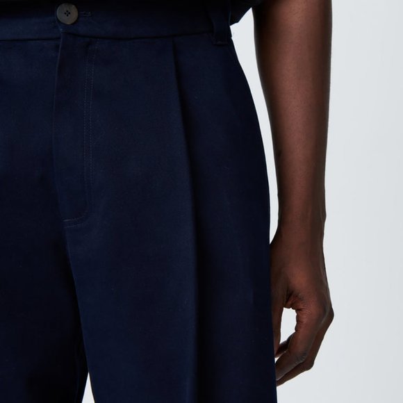 Studio Nicholson navy Sorte pants/trousers, size L - Picture 6 of 10